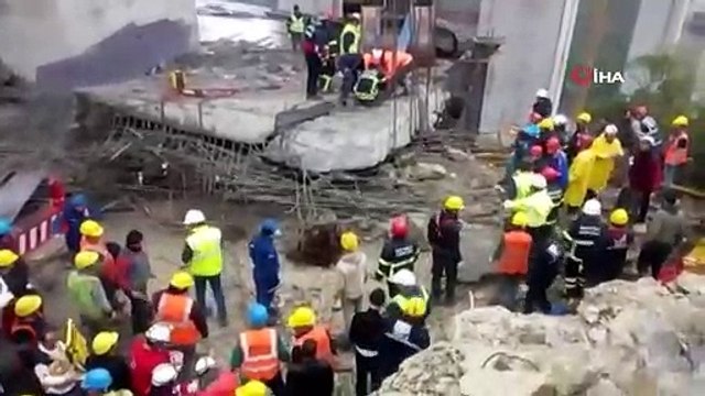 Kuzey Marmara Otoyolunda Viyadük İnşaatında Göçük