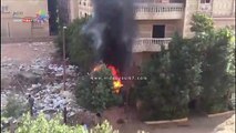 قارئ يستغيث لإخماد حريق بحدائق الاهرام
