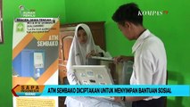 Keren! 2 Anak MTS Ciptakan ATM Sembako untuk Menyimpan Bantuan Sosial