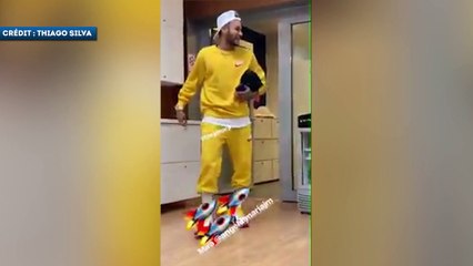 Thiago Silva chambre Neymar sur son look