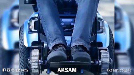 Merdiven çıkabilen tekerlekli sandalye