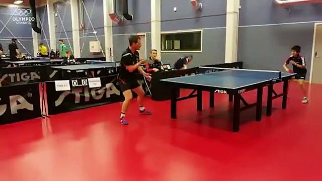 Tennis de table Christopher Chen, auteur du point le plus chanceux de lannée 2018