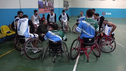 Engelli basketbol takımına saha engeli