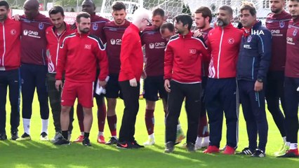 Trabzonspor Kayserispor maçı hazırlıklarını sürdürdü