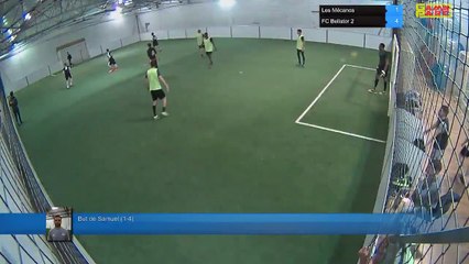 But de Samuel (1-4) - Les Mécanos Vs FC Bellator 2 - 27/11/18 20:00 - LIGUE 4 - Poitiers Game Parc