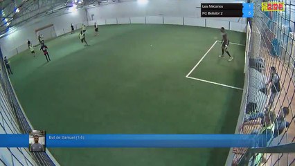 But de Samuel (1-5) - Les Mécanos Vs FC Bellator 2 - 27/11/18 20:00 - LIGUE 4 - Poitiers Game Parc