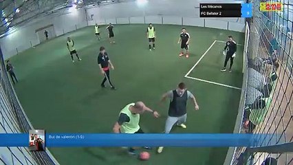 But de valentin (1-9) - Les Mécanos Vs FC Bellator 2 - 27/11/18 20:00 - LIGUE 4 - Poitiers Game Parc