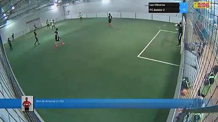 But de Antoine (1-10) - Les Mécanos Vs FC Bellator 2 - 27/11/18 20:00 - LIGUE 4 - Poitiers Game Parc