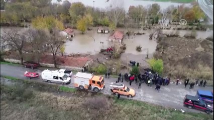 Sağanakta mahsur kaldığı evde kaybolduğu iddia edilen yaşlı adam ekiplerce aranıyor - EDİRNE
