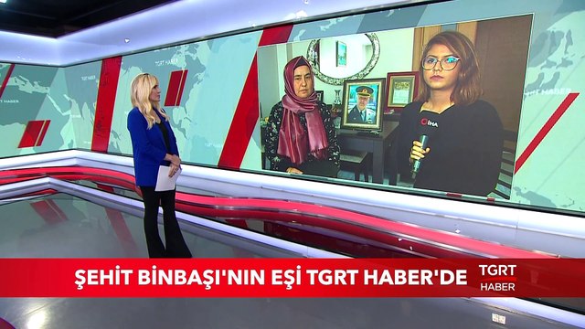 Şehit Binbaşı Arslan Kulaksız'ın Eşi TGRT Haber'de
