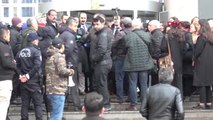 Ankara Adliyesi Önünde 'Tahir Elçi Açıklaması' Gerginliği
