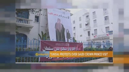Saudi Crown prince Mohammed bin Salman in Tunis [The Morning Call]