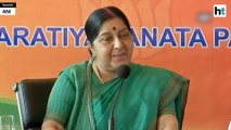 Kartarpur Corridor doesn’t mean bilateral talks with Pak will resume: Sushma Swaraj
