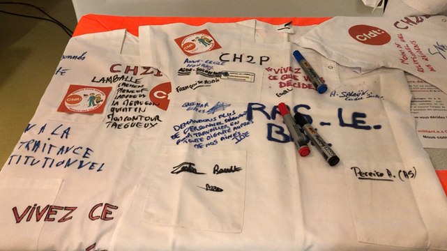 Des blouses blanches pour dénoncer le manque de moyens