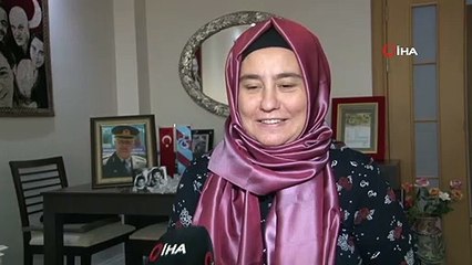 Şehit Binbaşı Arslan Kulaksız'ın Eşi: ''Çok Mutlu Oldum''