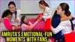 Amruta Khanvilkar | Amruta's Fun - Emotional Moments With Fans | Raazi | Katyar Kaljat Ghusali