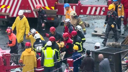 İşçilerden biri sağ kurtarıldı - KOCAELİ