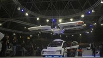 Air-taxi prototype unveiled at Amsterdam drone show