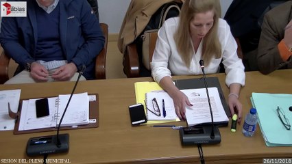 Pleno de la Corporación de fecha 26/11/2018 (2ª parte)