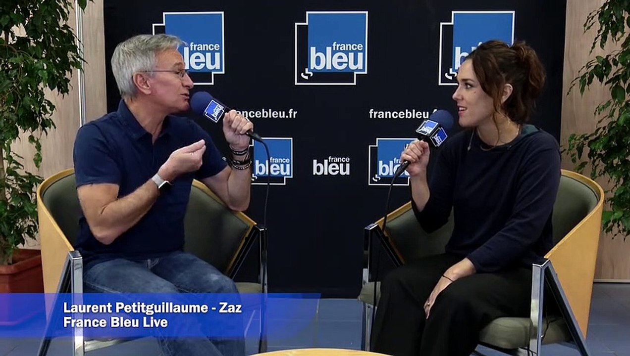France Bleu Live  - Zaz répond aux questions de Laurent Petitguillaume