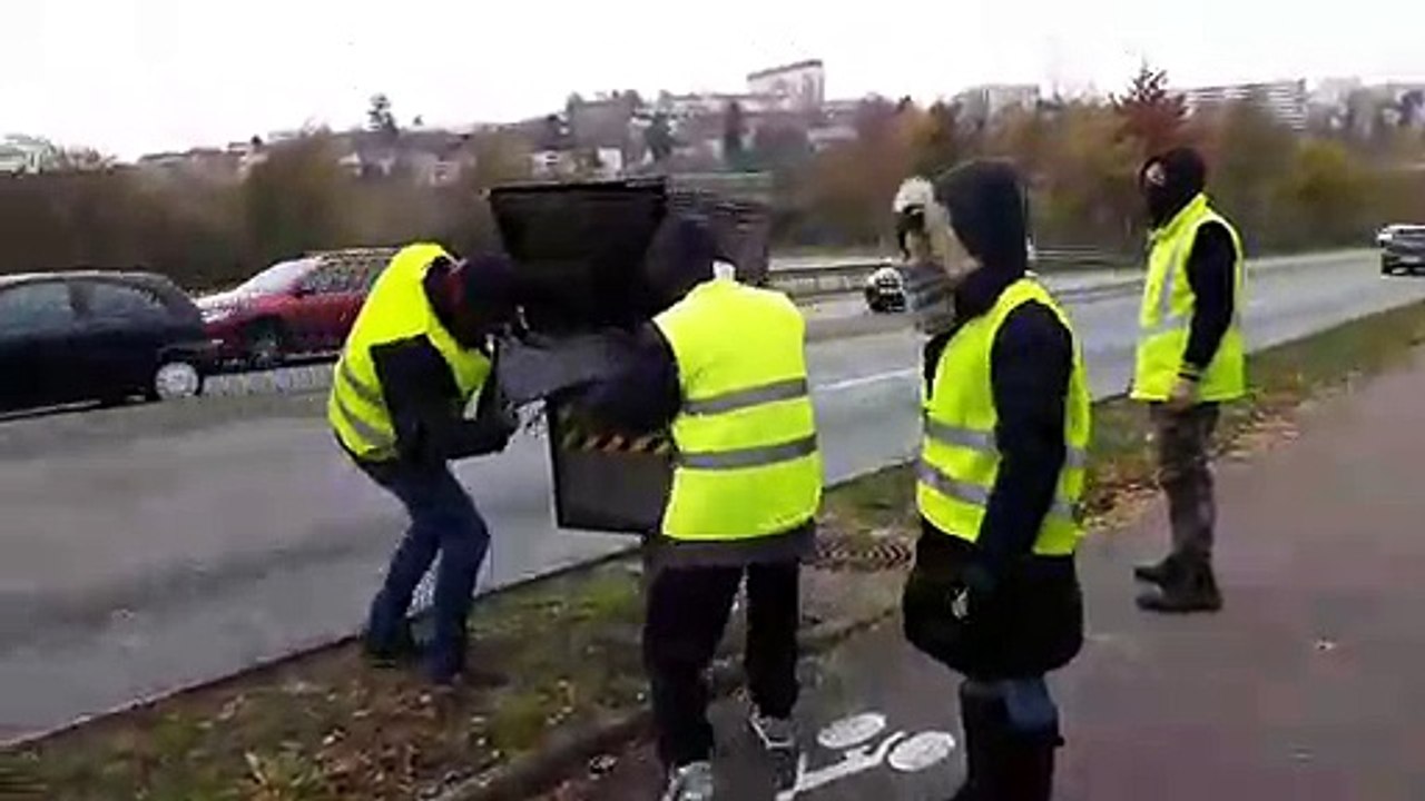 Gilets Jaunes - 600 radars automatiques vandalisés et 130 hors service en 10 jours