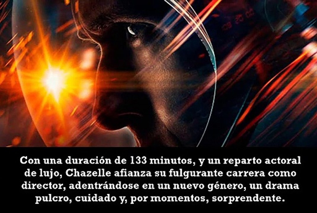 Damaris del Carmen Hurtado Pérez, nos presenta First Man (El Primer Hombre)