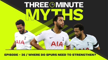 Where Do Spurs Need To Strengthen? | Three Minute Myths