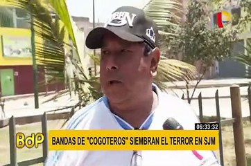 Bandas de “cogoteros” siembran el terror en las calles de San Juan de Miraflores