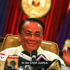 Lucas Bersamin named Chief Justice
