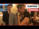 Moment Bridesmaid Caught Bouquet and Boyfriend IMMEDIATELY Proposed! | SWNS TV