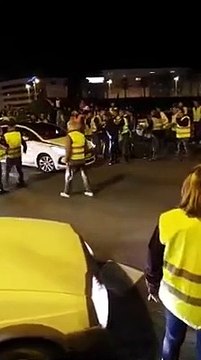 Un automobiliste tente d'écraser des gilets jaunes à Montpellier