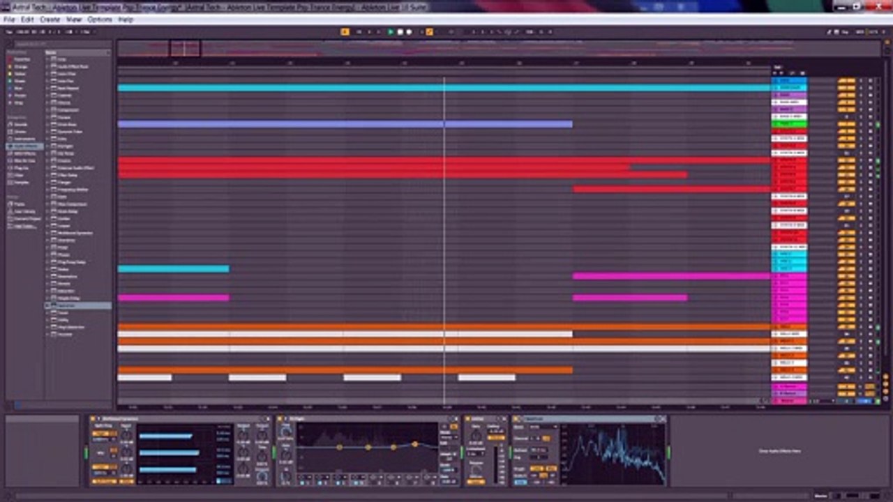 Psy-Trance Energy @ Astral Tech Ableton Live TEMPLATE Open Project