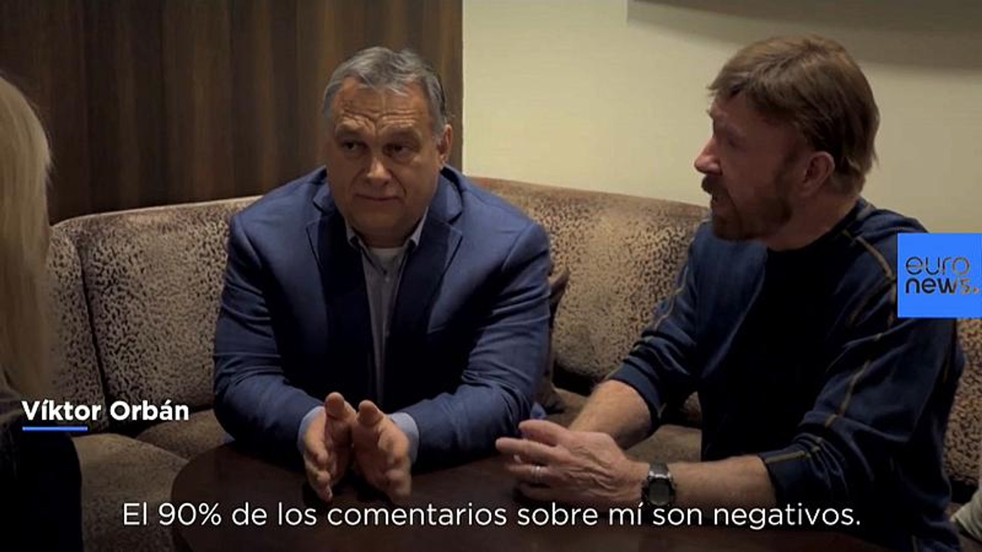 ⁣Chuck Norris aprueba el mensaje del primer ministro húngaro Víktor Orbán