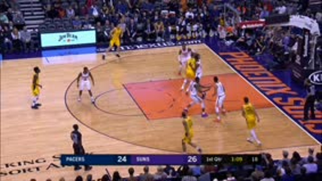 كرة سلة: ان بي آي: قصّة اليوم: ثنائيّة سابونيس المزدوجة تهدي بايسرز فوزًا ثمينًا أمام صنز