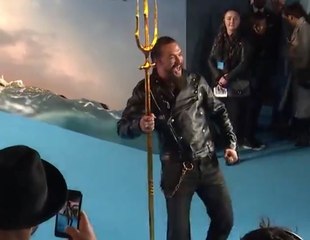 Aquaman : Jason Momoa and Amber Heard at the London Premiere - DC