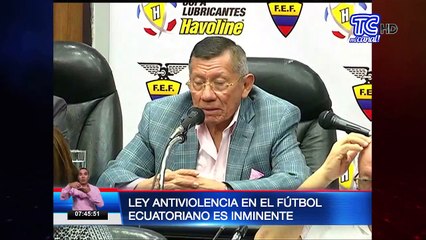 Alex de la Torre- “Se debe cumplir requisitos para ser presidente de la FEF”