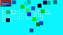 D.O.W.N.L.O.A.D [P.D.F] Dreamweaver MX Developer Certification: Study Guide (Certification Press