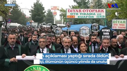 Tahir Elçi Ölümünün Üçüncü Yılında Anıldı