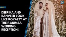 Watch: Deepika and Ranveer look like royalty at their Mumbai reception!