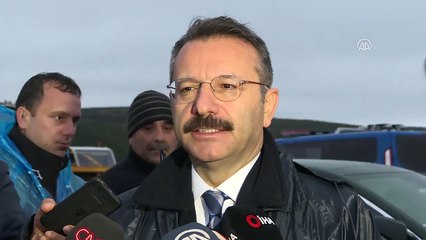 Vali Aksoy: '(Kuzey Marmara Otoyolu'ndaki iş kazası) Şu anki bilgilere göre beton blok altında kalan 2 işçi olduğu değerlendiriliyor' - KOCAELİ