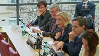 Marine Le Pen intervient en Commission des Affaires étrangères (28/11/2018)