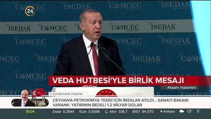 Birlik mesajı verdi