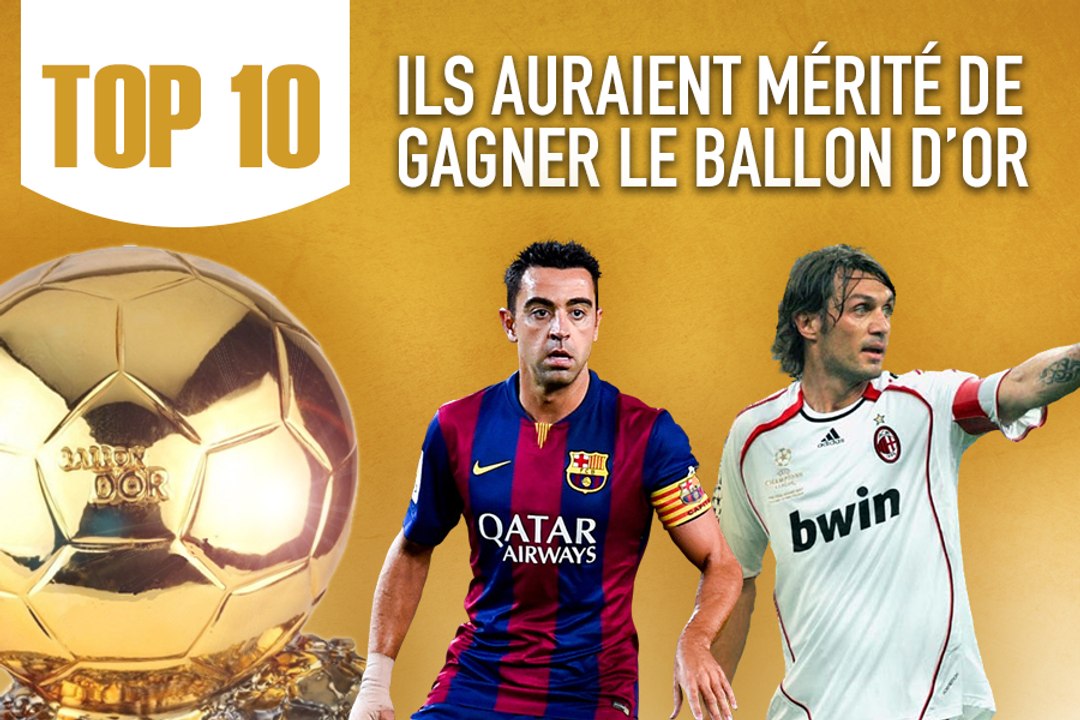 TOP 10: ils auraient mérité de gagner le Ballon d'Or