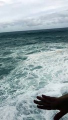 Massive Wave Crashes Into 4th Floor Window