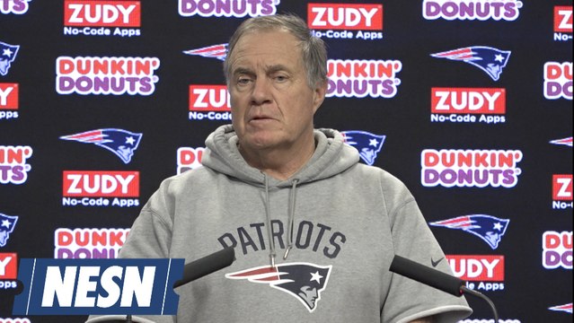 Bill Belichick Week 13 Patriots vs. Vikings Wednesday Press Conference