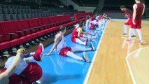A Milli Erkek Basketbol Takımının İspanya maçı hazırlıkları - ANKARA