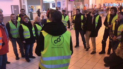 Les Gilets jaunes à Carpiquet