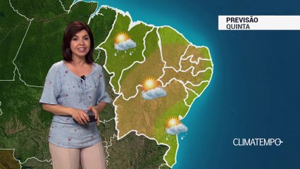 Previsão Nordeste – Ar seco ganha força pelo interior