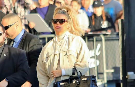 Khloe Kardashian keeps five Kylie Cosmetics lip-glosses in her make-up bag