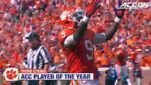 Travis Etienne Wins ACC Player of the Year